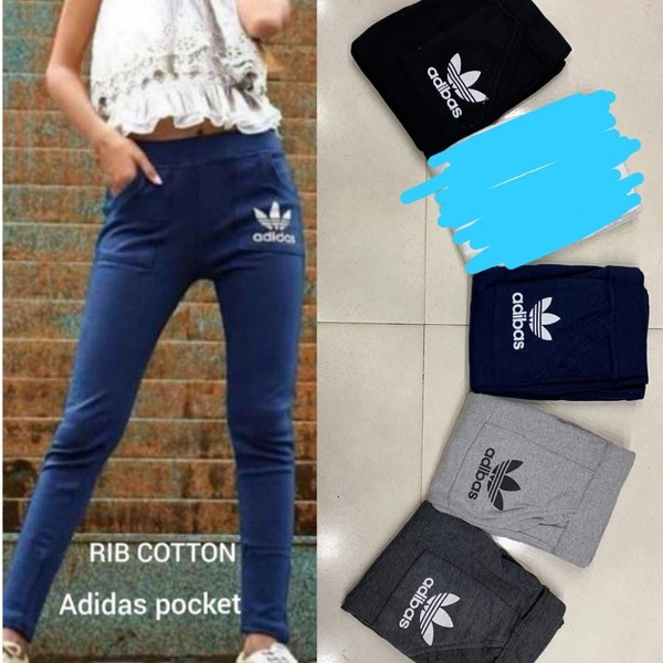 ADIDAS POCKET COTTON LEGGING - 999, Black, 1, 28