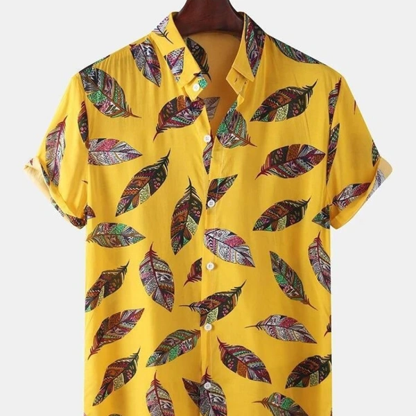 PREMIUM HEAVY RAYON MEN'S SHIRT D - 1, Multicolour, XL 44