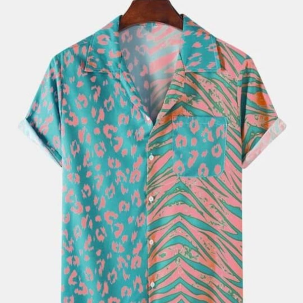 PRESENT COTTON MEN'S SHIRTS - 1, Yellow, XXL 46