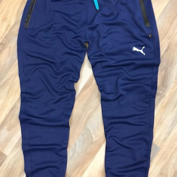 SWARA LYCRA STRETCHABLE TRACK PANTS - MENS - Blue,, 1, 34