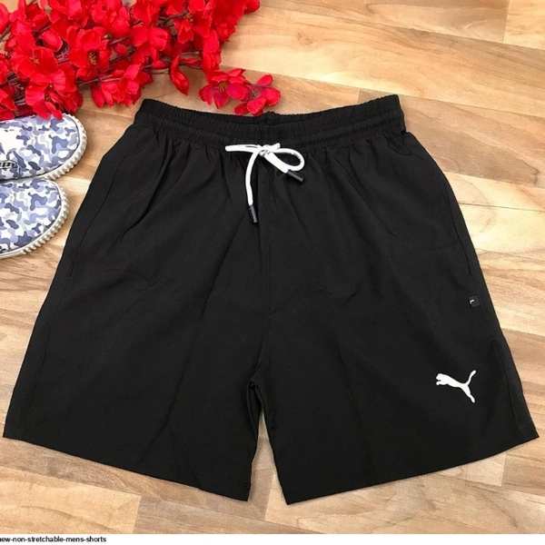 NEW NON STRETCHABLE MENS SHORTS - Red, 1, 34-36