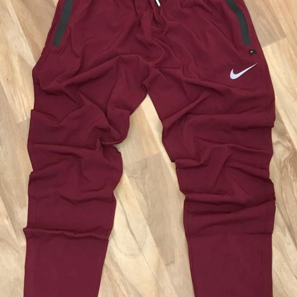 SWARA NON STRETCHABLE MEN TRACK PANTS - Maroon, 1, 32-34