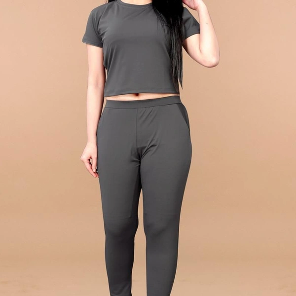 NEW FANCY TRACK SUIT - 1, Gray, M 38