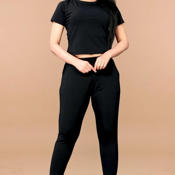 NEW FANCY TRACK SUIT - Black, 1, L 40
