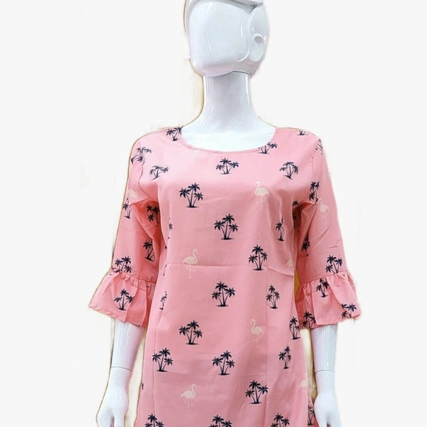 JELITE POLY CREPE TOPS - Pink, 1, XL-42,