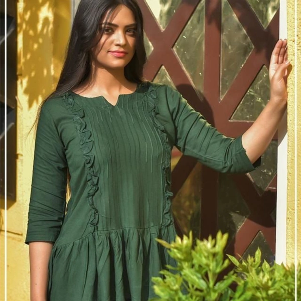 PEAFOWL VOL 72 COTTON TOP  - 1, Dark Green, L (40)