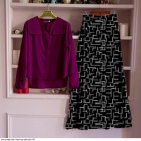 SLUB COTTON TOP WITH SKIRT  - 1, XL-42,, Dark Green