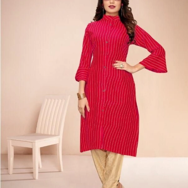 RAYON KURTI WITH PANT - 1, Nevy Blue, XL-42,
