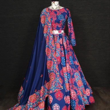 LNB VICHITRA SILK LEHENGA CHOLI 