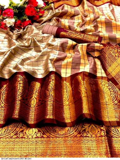SURYAMVANSHI COTTON SILK SAREE