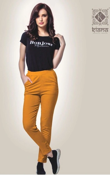 CIGARETTE COTTON SIZE PANTS