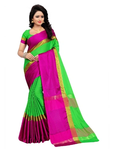 COTTON SILK SAREE