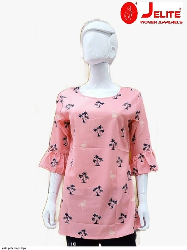JELITE POLY CREPE TOPS