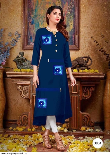 NEW CATALOG RAYON KURTI