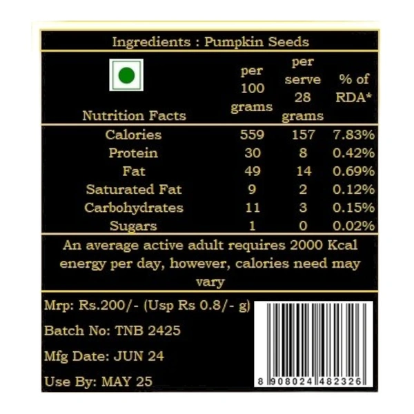 Pumpkin Seeds - 250g