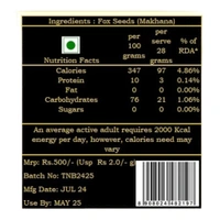 Fox Nuts (Makhana) Jumbo  - 250g