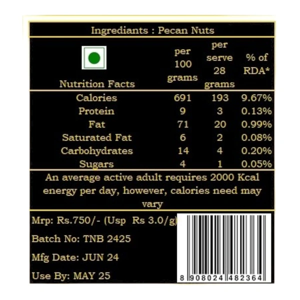 Pecan Nuts - 250g