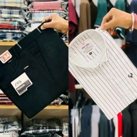 Combo Of Pent Shirt - L