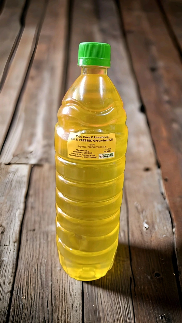 Cold pressed Groundnut Oil 