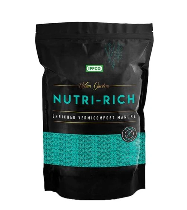 IFFCO Urban Gardens 5kg Nutri Rich Seaweed Fortified Vermicompost for Plants
