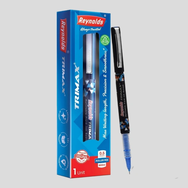 Reynolds  Reynold Trimax Gel Pen - Blue