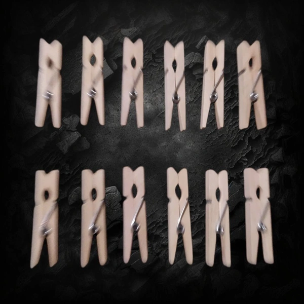 Wooden Clip 4.5 CM (12 Pcs)