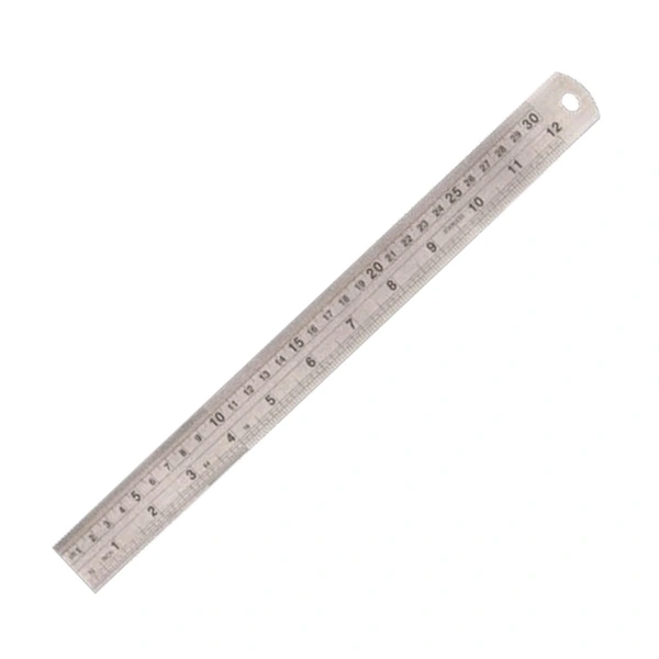Steel Scale 30 cm.