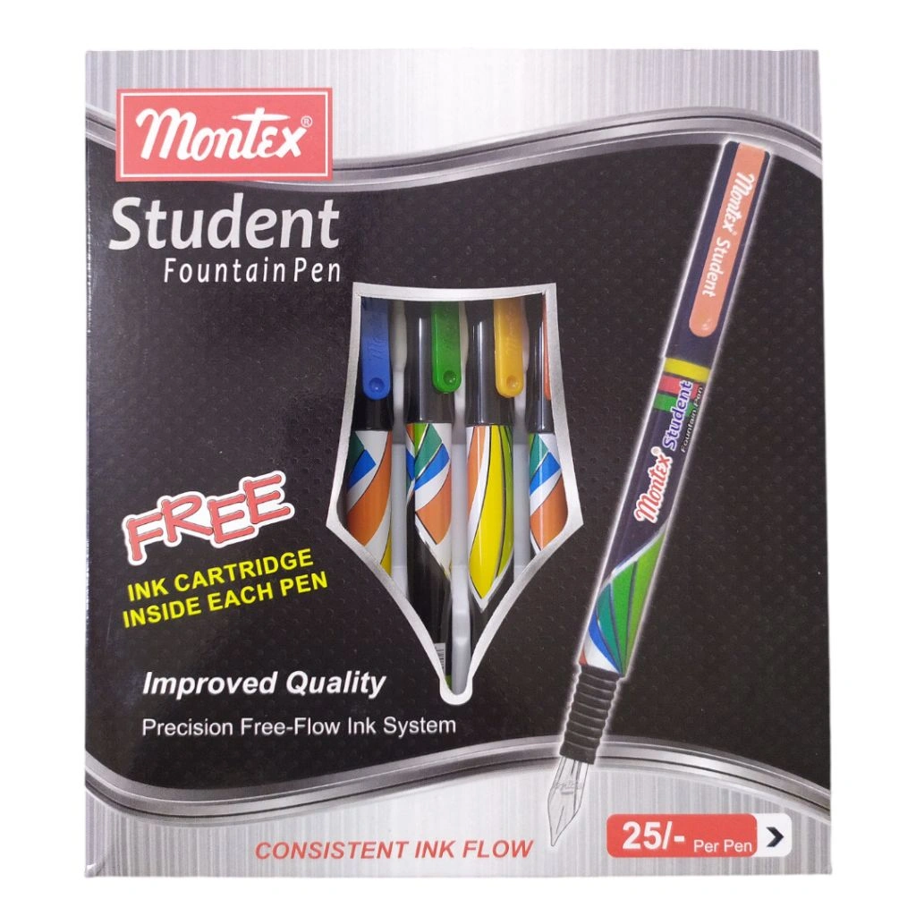 Montex Student Fountain Pen (10 Pcs)
