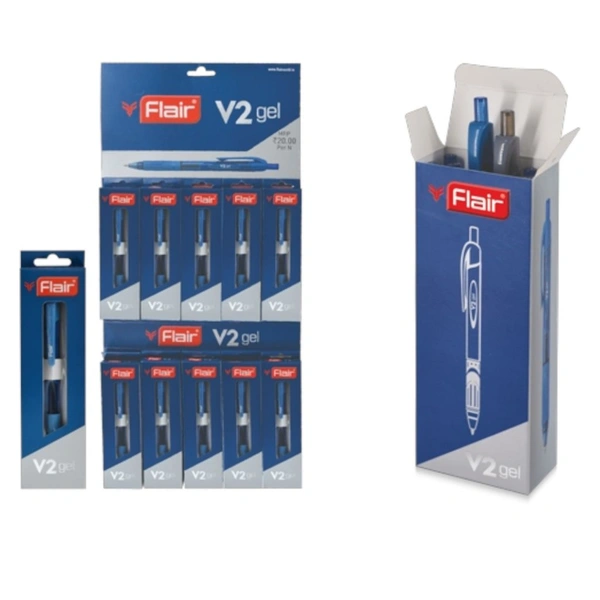 Flair V2 Gel Pen - Black