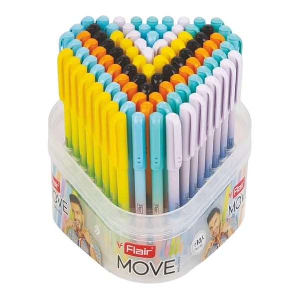 Flair Move Gel Pen (10 Pens)