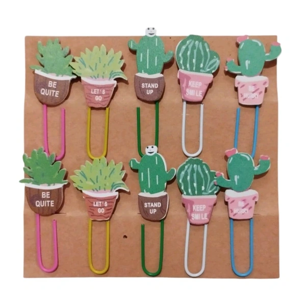 Bookmark Paper Clip Mix Design C9