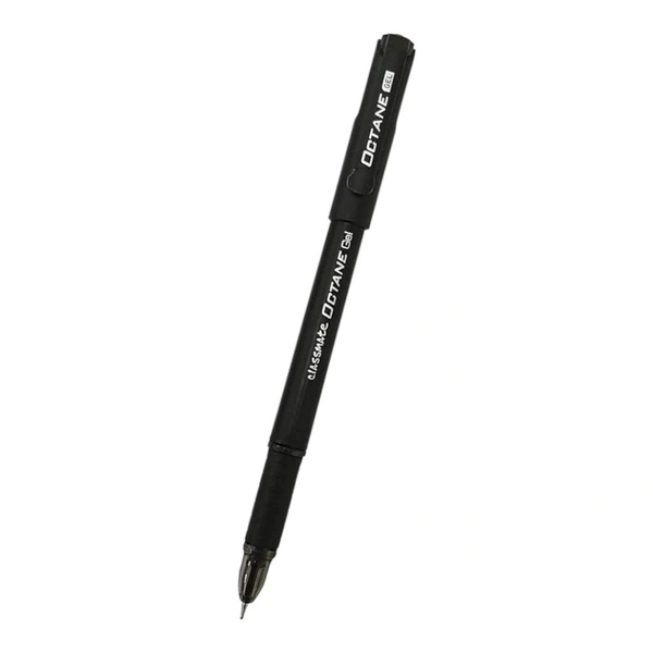 Classmate Octane Gel Pen Set Of 10 Pens - Black
