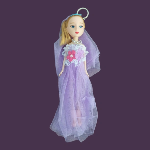 Doll Keychain Violet Colour (25 Cm. Height)