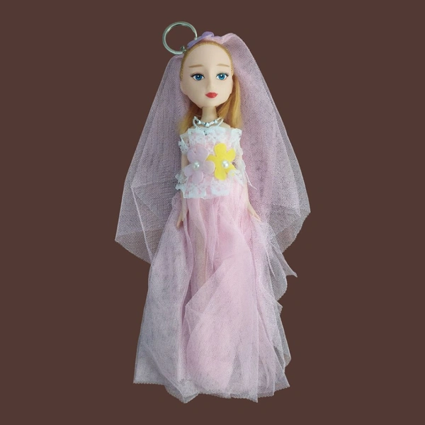 Doll Keychain Baby Pink (25 Cm. Height)