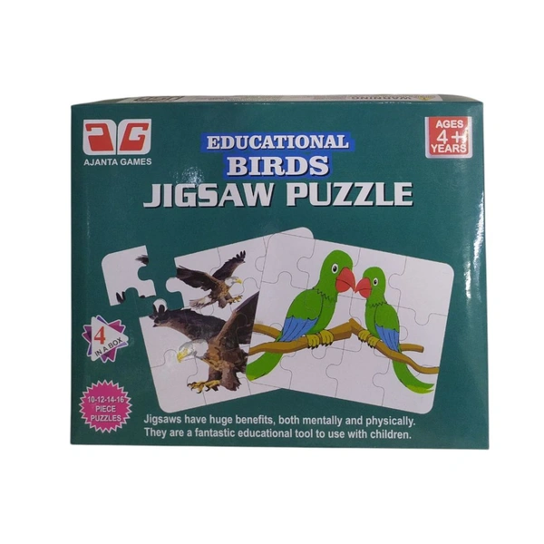 Ajanta Games Educational Birds Jigsaw Puzzle
