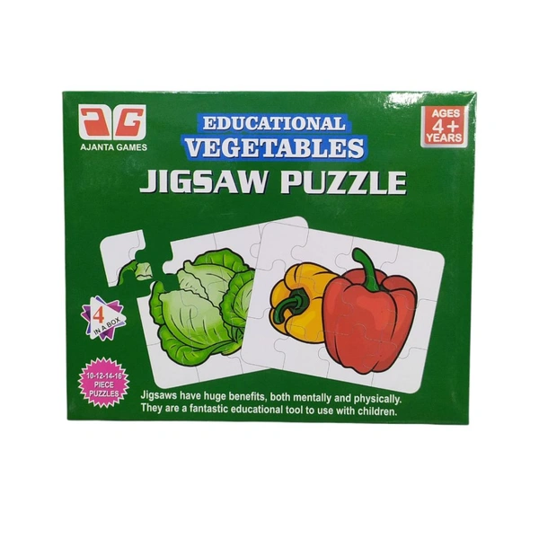 Ajanta Games Educational Vegetables Jigsaw Puzzle 