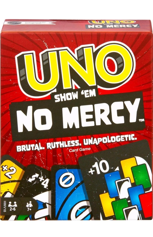 UNO NO MERCY Card Game