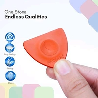 Mapped MAPED MAGIC STONE COLOURS - 12 SHADES|BRIGHT COLOURS|TRINGULAR COLOURS|FIDGET SPINNER SHAPE|NON TOXIC|BIRTHDAY GIFT|HIGHLIGHTER|RETURN GIFT|LONG LASTING|CLEAN AND SAFE|PREMIUM & RICH COLOURS