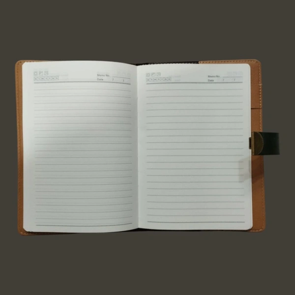 Vintage Leather Notebook Diary 96 Pages