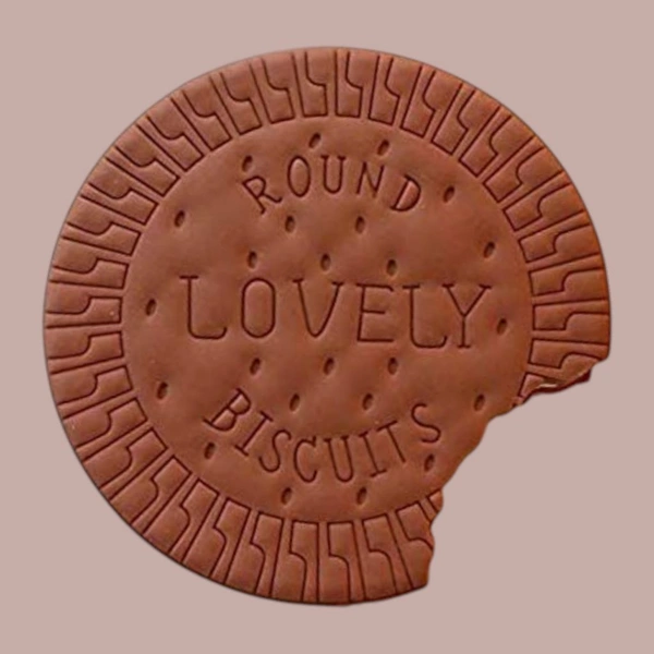 Biscuits Shape Small Notebook