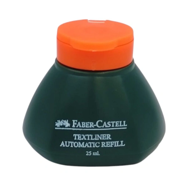 Faber Castell Textliner Highliter Ink 25 ml.  - Yellow Orange