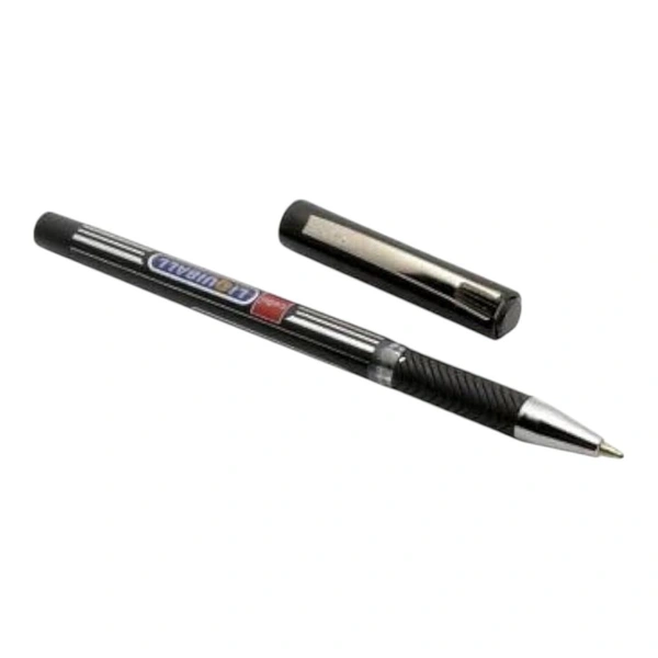 Cello Liquiball Pen Set Of 10 Pieces.  - Black