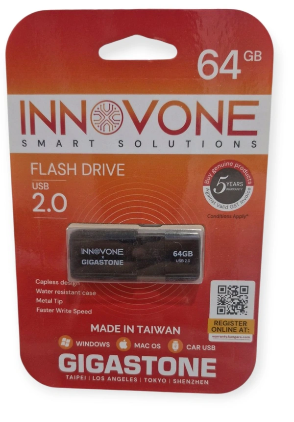 Innovone 64 GB Pen Drive With 5 Year Warranty 