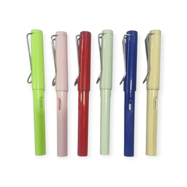  6 Pcs Pen Shape Pencil Black Everlasting Pencil Inkless Eternal Portable Reusable Erasable (Black)
