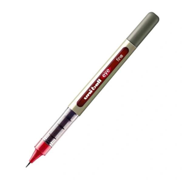 Uniball Eye Fine UB157 Roller Ball Pen - Red