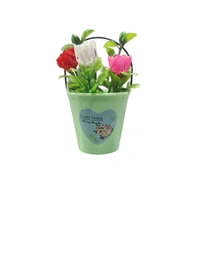Small Flower Pot - Snowy Mint