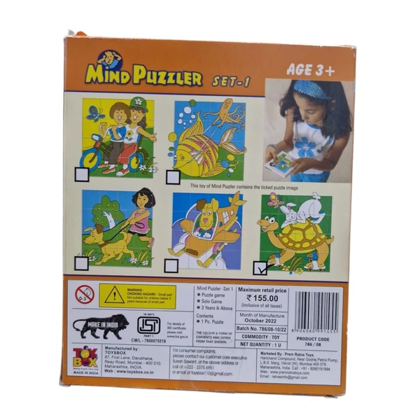 ToysBOX Pocket Game Mind Puzzler
