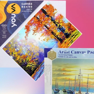 Canvas & Sketch Books