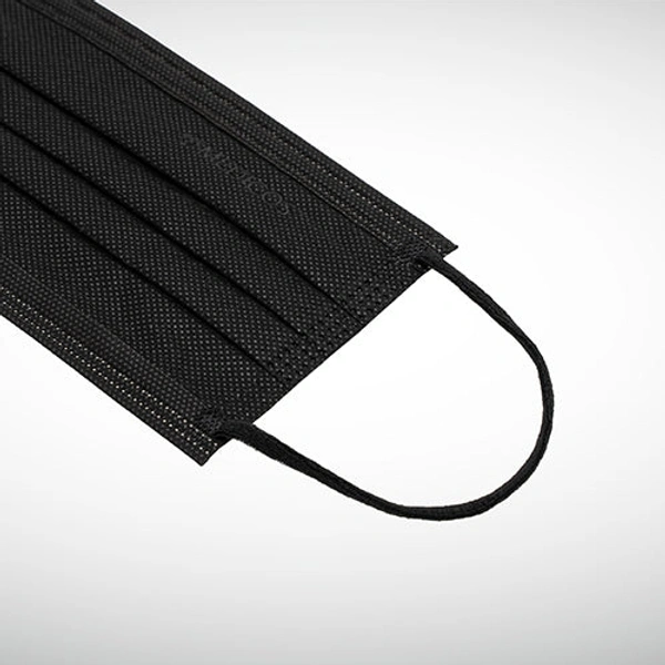 Disposable FaceMask 3 Ply Black Color - 3-Ply, Black