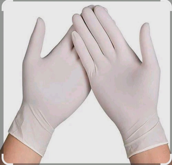 Latex Examination Glove Powdered - White